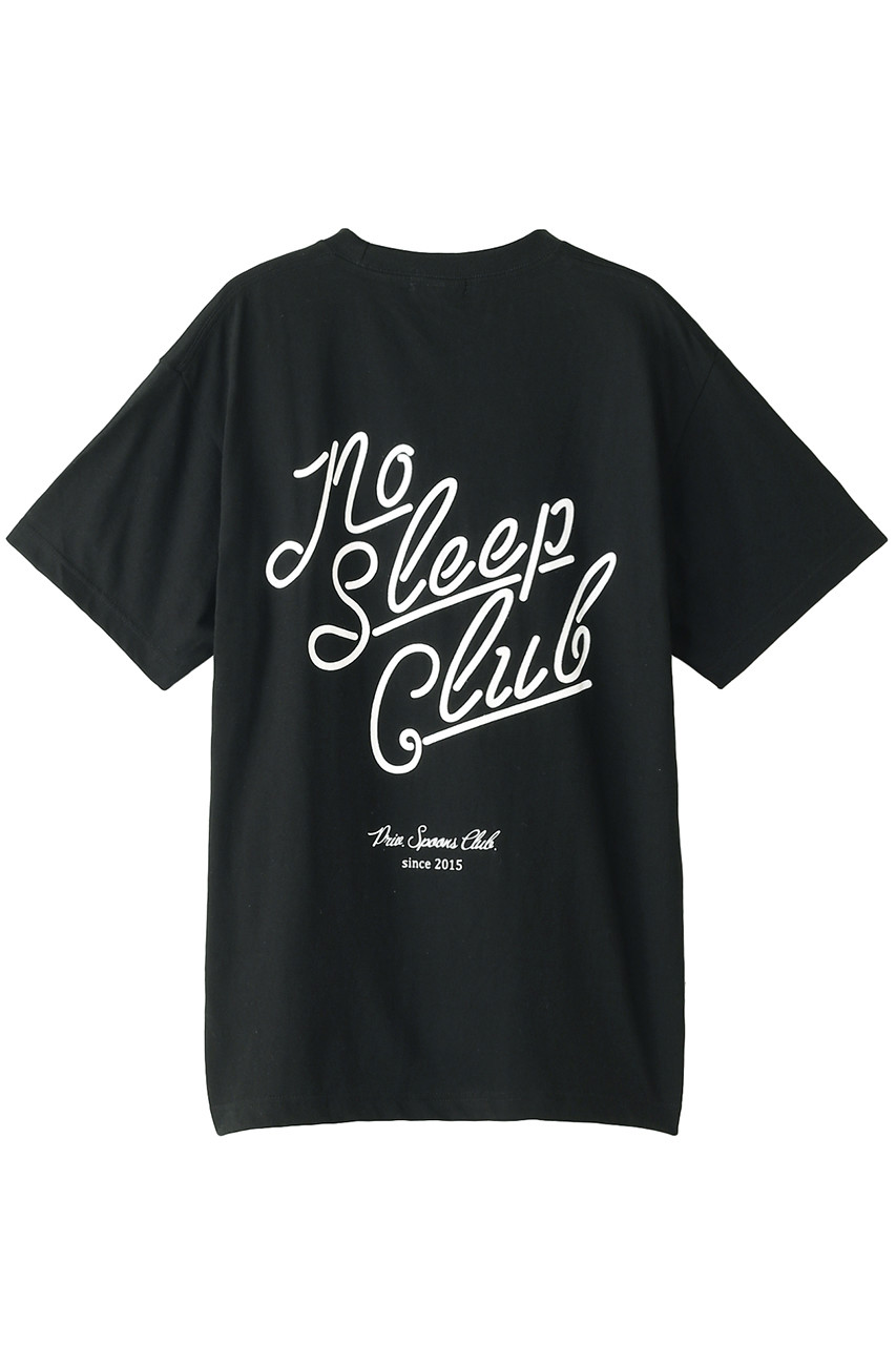 Priv. Spoons Club プライベート・スプーンズ・クラブ 【UNISEX】NoSleepClub Tシャツ ブラック