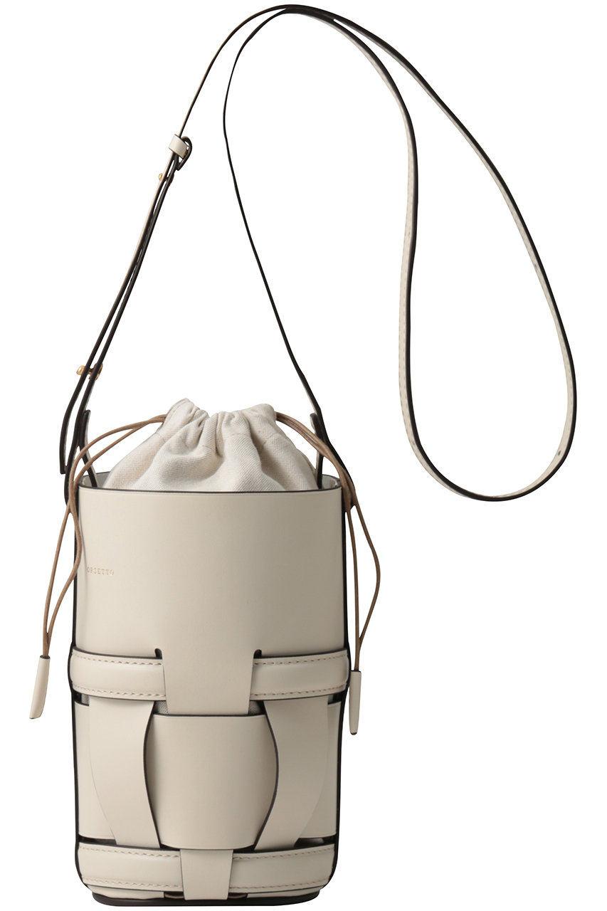 オルセット/ORSETTOのRETE バケツショルダーバッグ(オフホワイト/01-077-14)