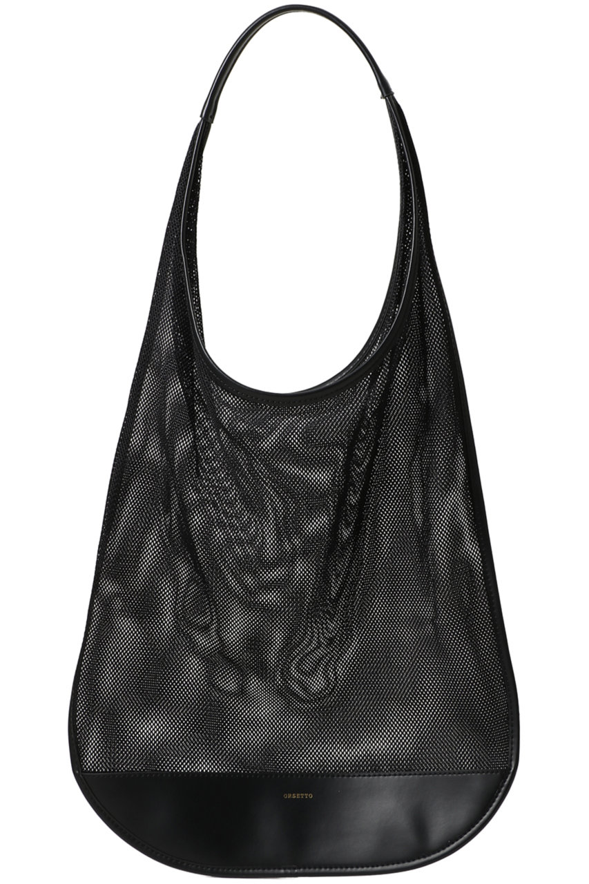 オルセット/ORSETTOの【予約販売】FREDDO メッシュショルダーバッグ(ブラック/01-126-11)