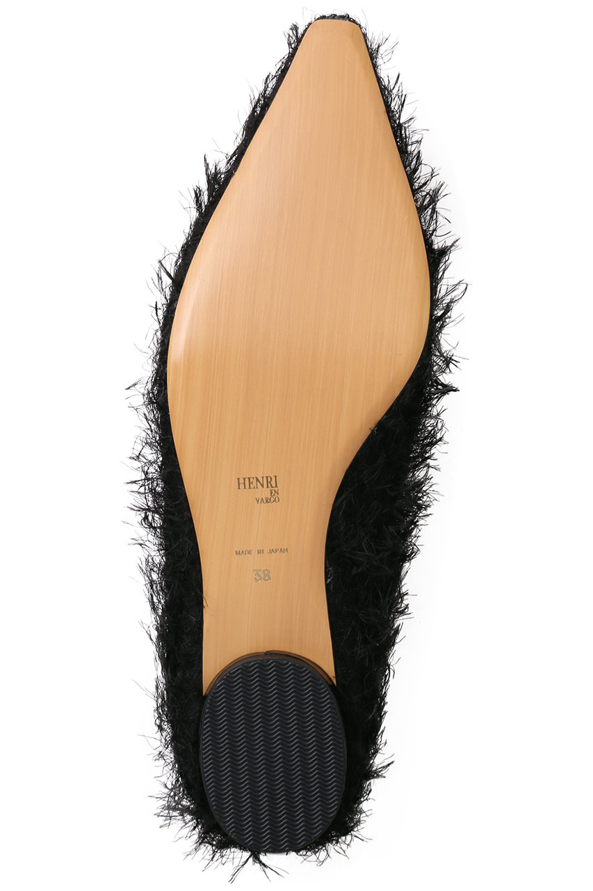 美品 ヘンリエンヴァーゴ フラットシューズ HENRI EN VARGO(ヘンリ エン ヴァーゴ)｜【ELLE SHOP限定