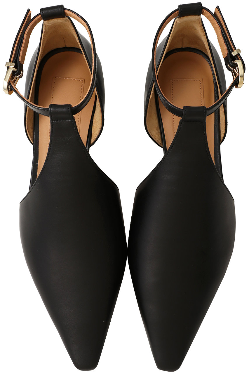 HENRI EN VARGO ブラック ストラップサンダル HENRI EN VARGO ブラック ストラップサンダル HENRI EN VARGO