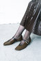 【ELLE SHOP限定】Halle ヘアリーレザースクエアトゥメリージェーン ヘンリ エン ヴァーゴ/HENRI EN VARGO