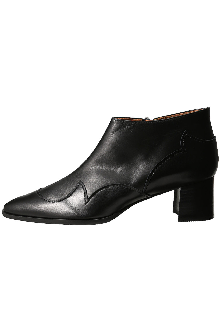 SALE 【40%OFF】 HENRI EN VARGO ヘンリ エン ヴァーゴ Rachel ウエスタンブーティー ブラック