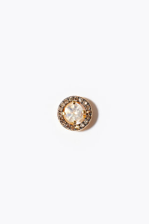ARTIDA OUD アルティーダウード　ロイヤルブルームーン パヴェピアス elafonisi] ピンクトルマリン パヴェダイヤモンド ドロップ