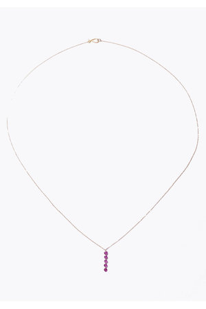 アルティーダ ウード/ARTIDA OUDのeden K10 ラウンドルビー ドロップス バックコンシャス ネックレス