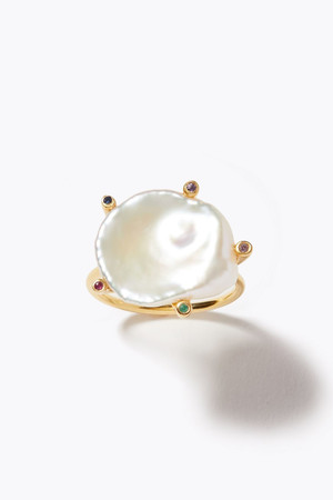 アルティーダ ウード/ARTIDA OUDのphilia ケシパール マルチストーン prong リング