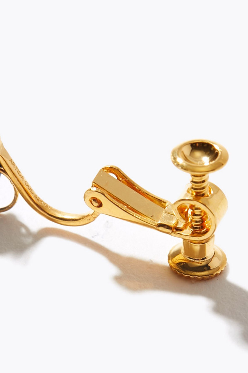 アルティダウード　edenピアス2種セット eden] K10 ブラックスピネル オーバルフープ ピアス｜ARTIDA OUD（アル