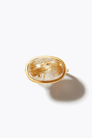 アルティーダ ウード/ARTIDA OUDのeden カボション ルチルクォーツ リング