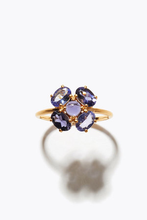 アルティーダ ウード/ARTIDA OUDのeden タンザナイト アイオライト ポピー リング(150400/150401)