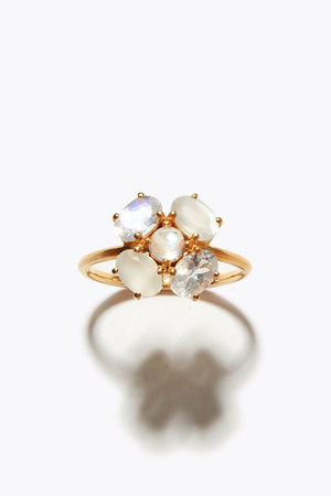 アルティーダ ウード/ARTIDA OUDのeden レインボームーンストーン ムーンストーン ポピー リング(150400/150401)