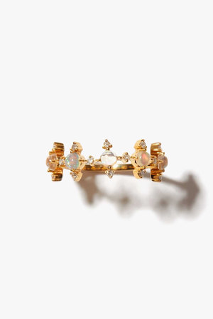 アルティーダ ウード/ARTIDA OUDのeden オパール スノーフレイク リング