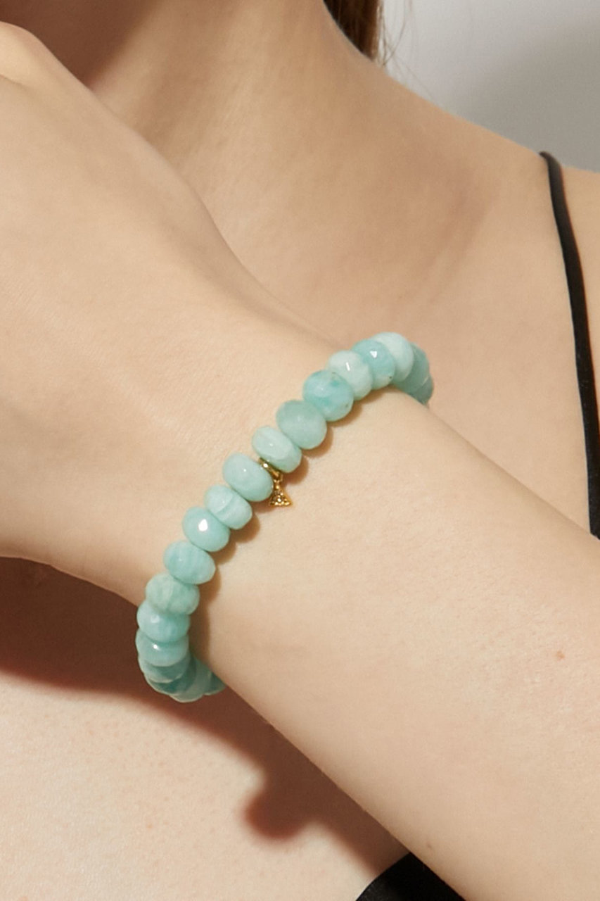 ARTIDA OUD amulette アマゾナイトダイヤモンドブレスレット ARTIDA OUD(アルティーダ ウード)｜amulette 「夢に向かって力を育む