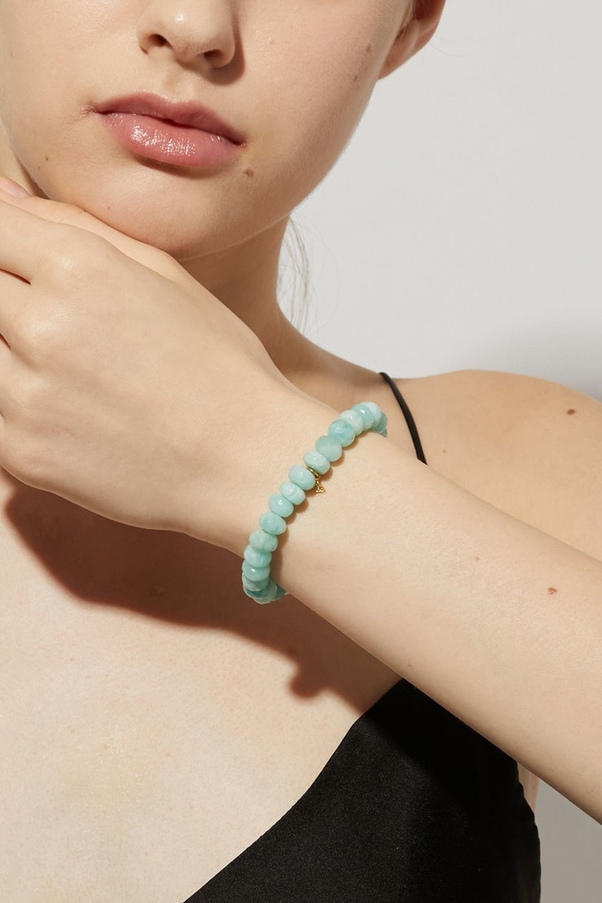 ARTIDA OUD amulette アマゾナイトダイヤモンドブレスレット ARTIDA OUD(アルティーダ ウード)｜amulette 「夢に向かって力を育む