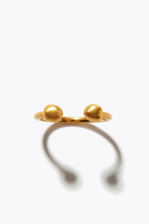 アルティーダ ウード/ARTIDA OUDのancient オーガニック グレイン オープン リング(150400/150401)