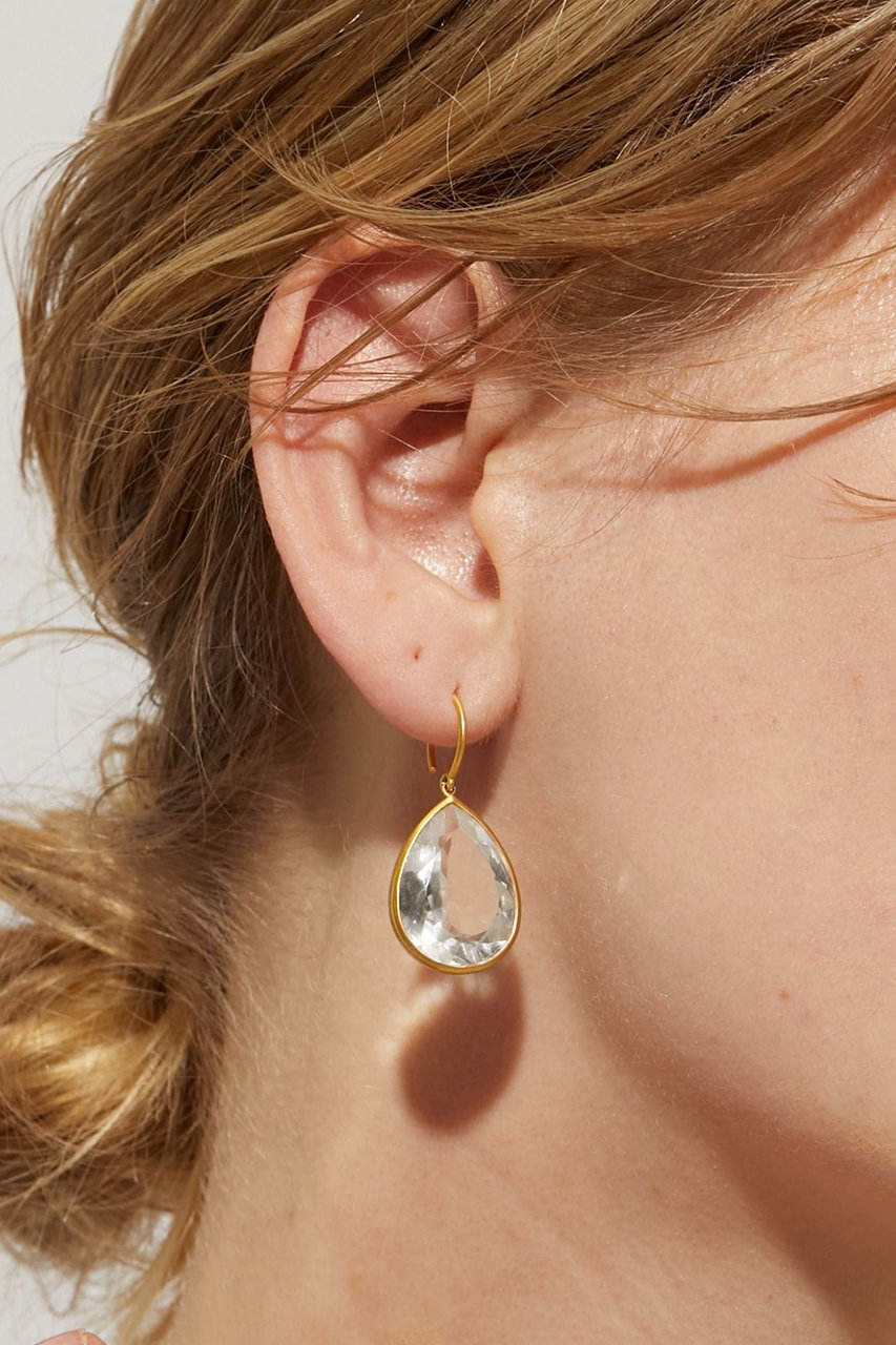 ARTIDA OUD(アルティーダ ウード)｜eden クリアクオーツ ピアス/クリア