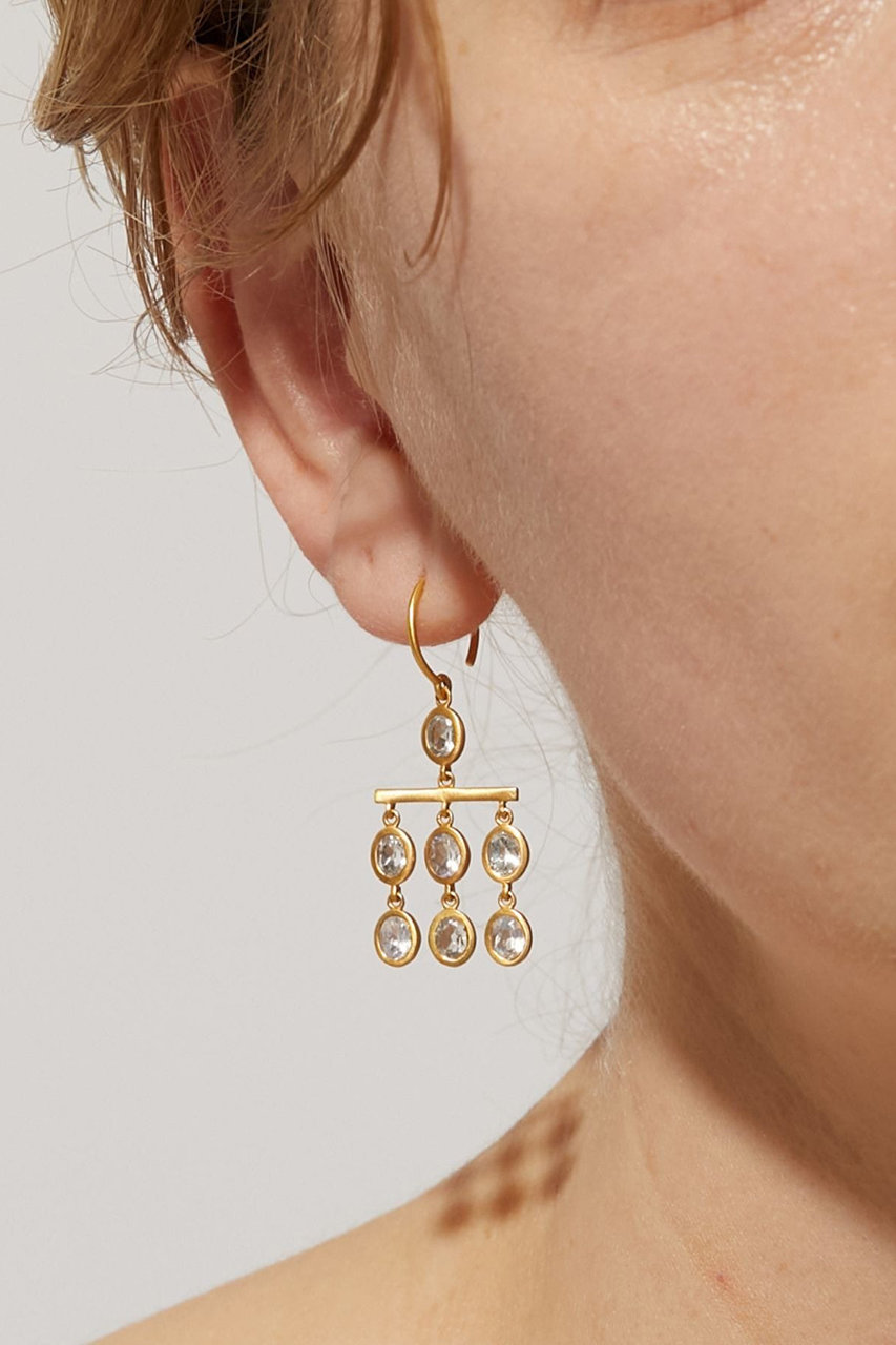 Artida Oud eden アクアマリン アメリカン シングルピアス