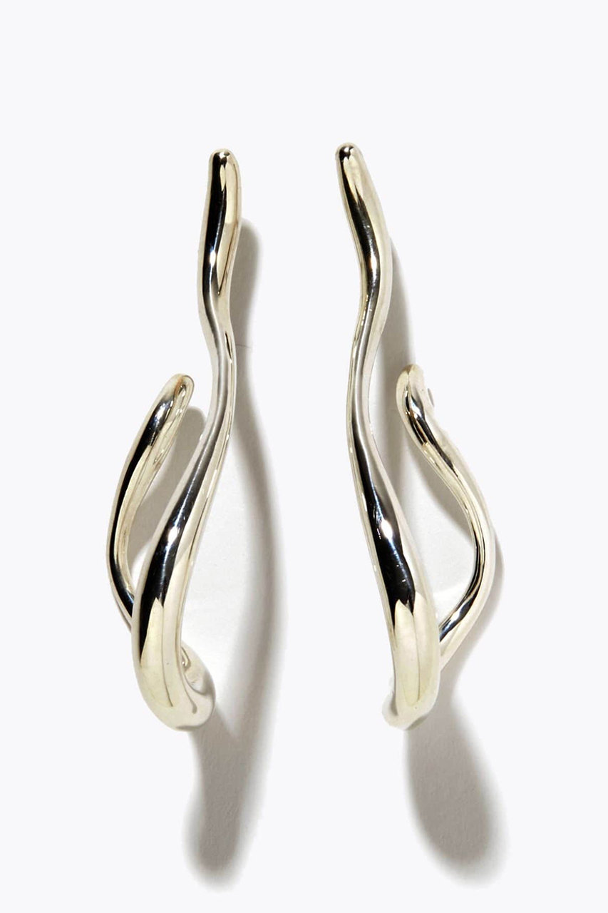 ARTIDA OUD bone ドリップ フープ シルバー ピアス (シルバー, one size) アルティーダ ウード ELLE SHOP ARTIDA OUD bone ドリップ フープ シルバー ピアス (シルバー, one size) アルティーダ ウード ELLE SHOP