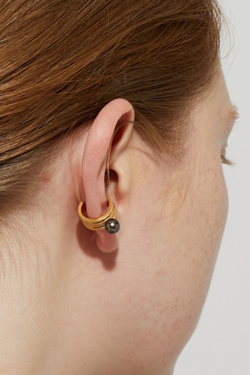 ARTIDA OUD(アルティーダ ウード)｜ancient グレーパール イヤーカフ