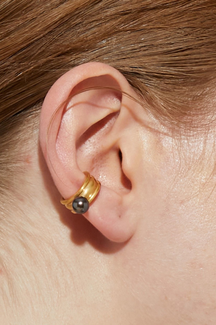 ARTIDA OUD(アルティーダ ウード)｜ancient グレーパール イヤーカフ