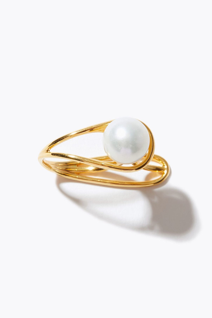 ARTIDA OUD philia アコヤパール ハーフフィンガー リング (ホワイト, 13号) アルティーダ ウード ELLE SHOP ARTIDA OUD philia アコヤパール ハーフフィンガー リング (ホワイト, 13号) アルティーダ ウード ELLE SHOP