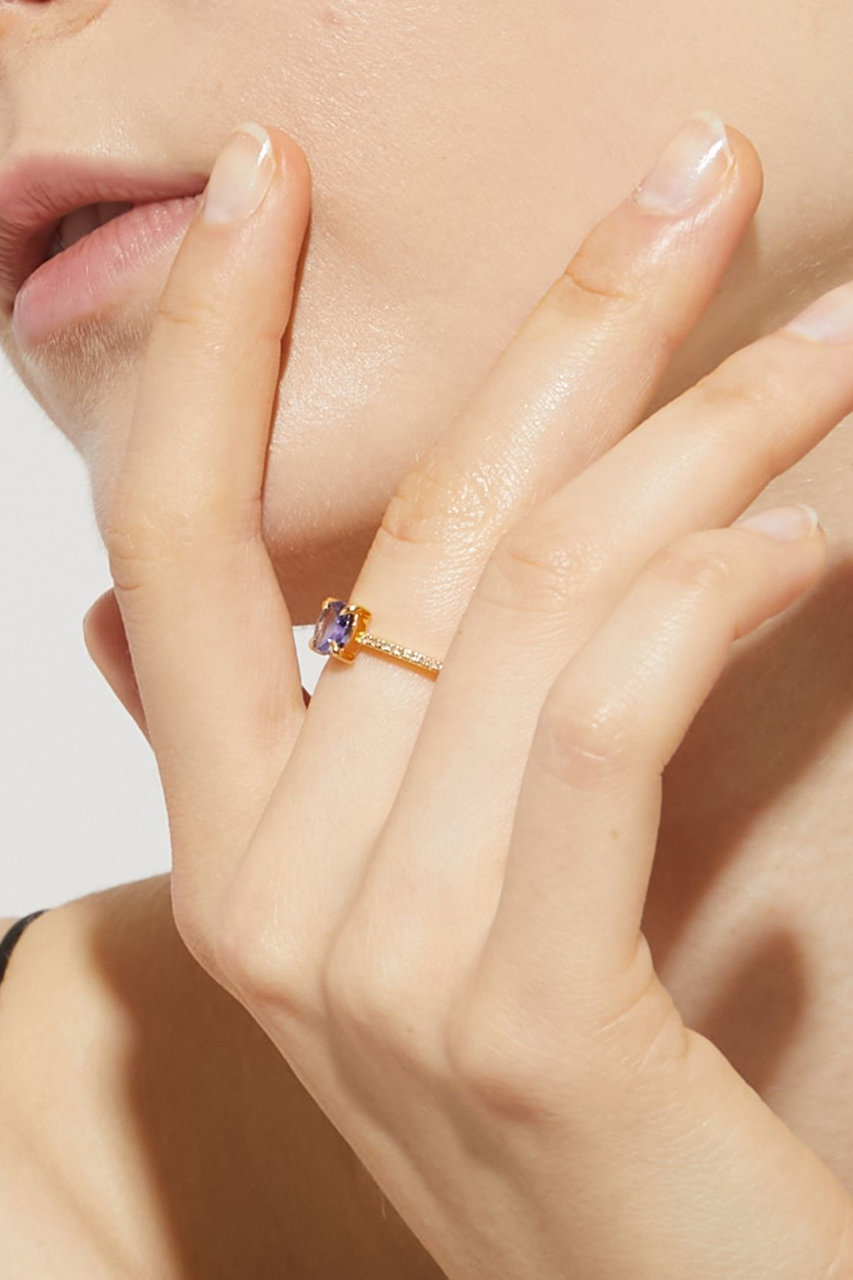 ARTIDA OUD(アルティーダ ウード)｜elafonisi クッション タンザナイト