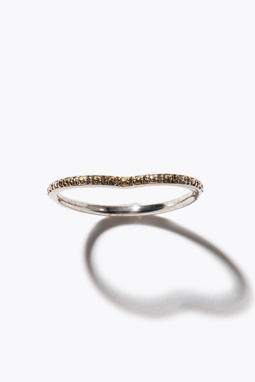 アルティーダ ウード/ARTIDA OUDの【1/29 0:00販売開始】basic ハートシェイプ シルバー パヴェダイヤモンド リング(ホワイト/1226120501410013)