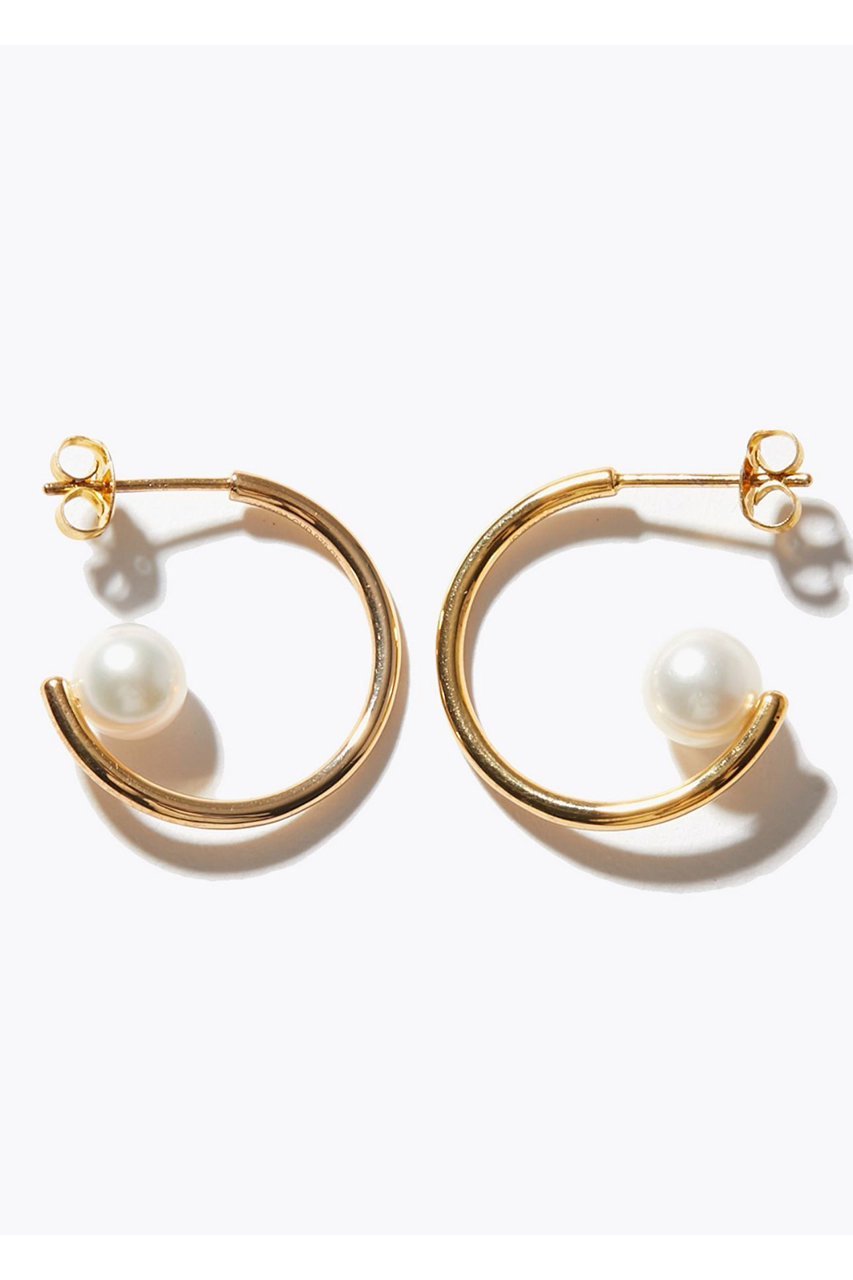 アルティーダ ウード/ARTIDA OUDの【2/5 0:00販売開始】philia アコヤパール フープ ピアス(ホワイト/1226120100310000)