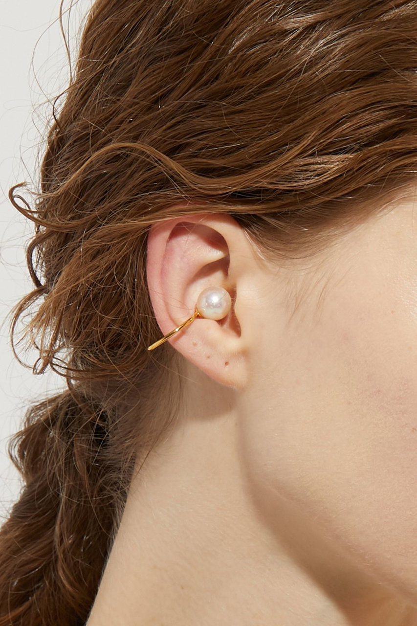 アルティーダウード　片耳ピアス basic] K10 ボールチェーン シングル ピアス｜ARTIDA OUD（アル