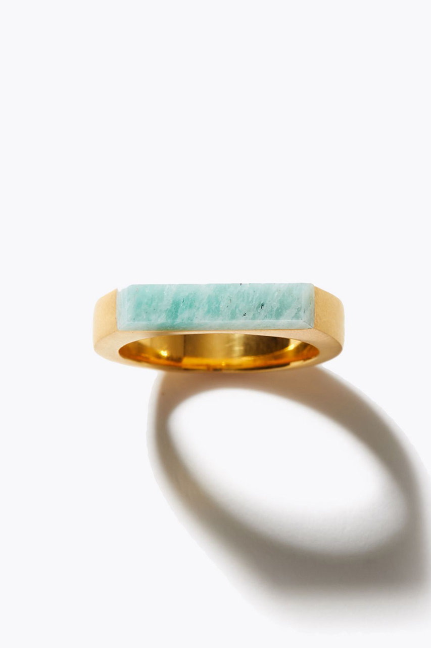 アルティーダ ウード/ARTIDA OUDのancient フラット アマゾナイト リング(ブルー/12262205008)