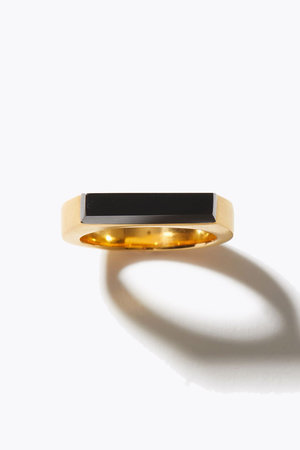 アルティーダ ウード/ARTIDA OUDのancient フラット オニキス リング(150400/150401)