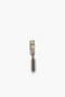 basic K10 レクタングル ダイヤモンド スタッド シングル ピアス（片耳用） アルティーダ ウード/ARTIDA OUD ホワイト