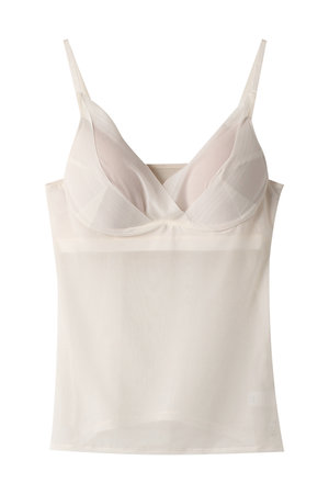 エス バイ スロギー/S by sloggiのエス バイ スロギー シアー カップ付きキャミソール(160200/160201)