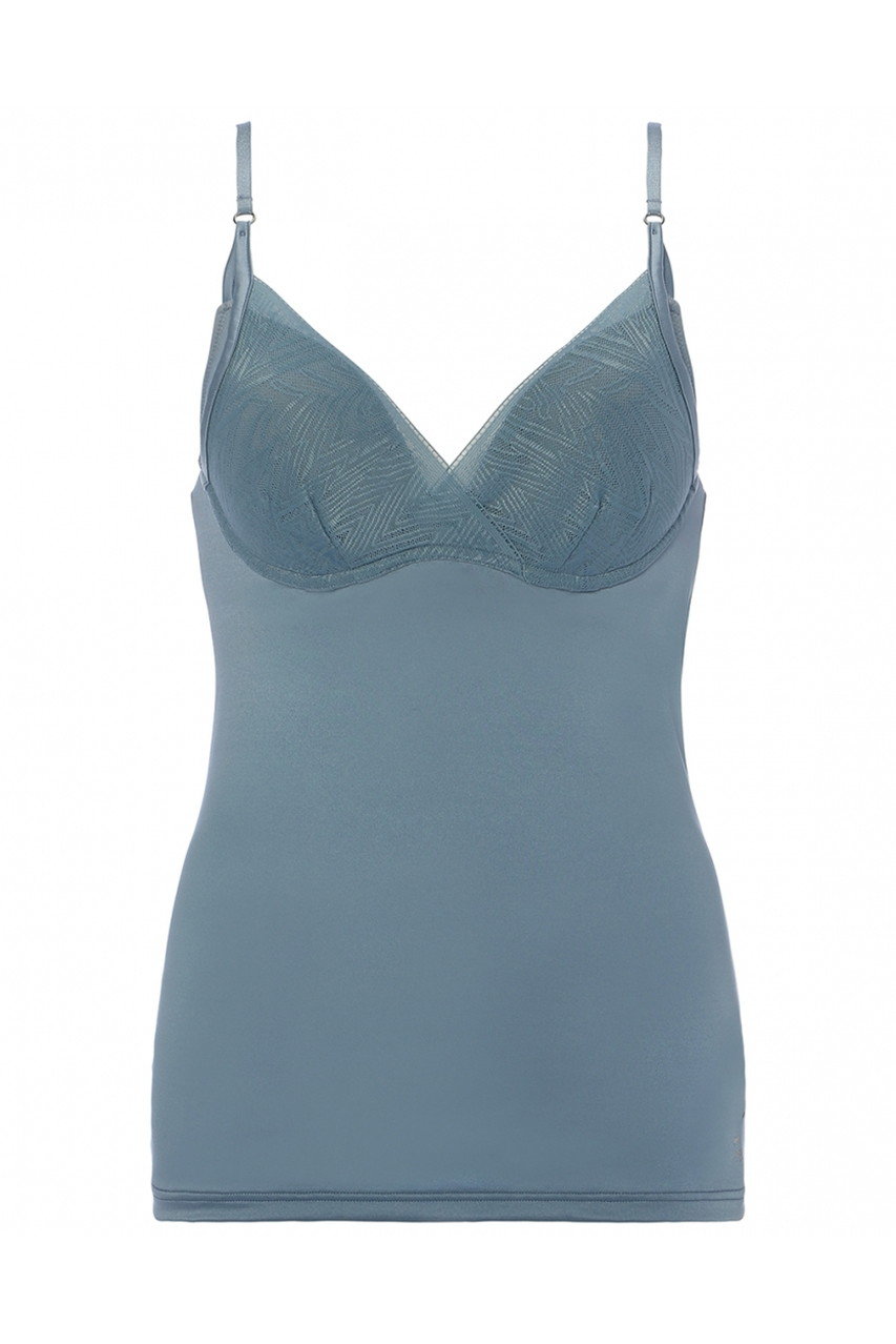 エス バイ スロギー シャイン カップ付きキャミソール