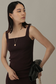 シルクコンニットキャミソール