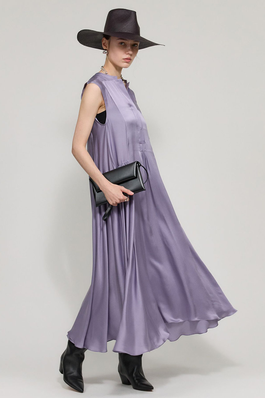 Chaos サンディングシルクワンピース (パープル, F) カオス ELLE SHOP Chaos サンディングシルクワンピース (パープル, F) カオス ELLE SHOP