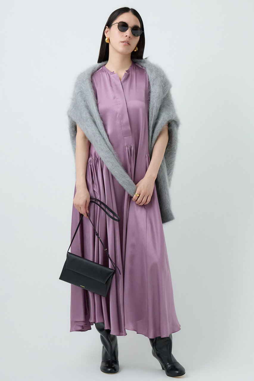 Chaos サンディングシルクワンピース (コスモスピンク, F) カオス ELLE SHOP Chaos サンディングシルクワンピース (コスモスピンク, F) カオス ELLE SHOP