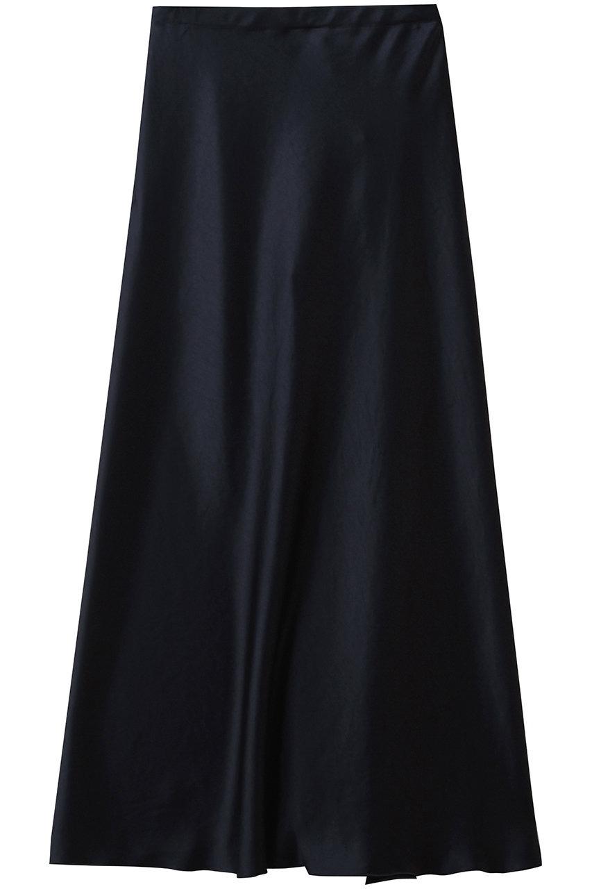 カオス/Chaosのリベールサテンロングスカート(ダークブルー/943170)