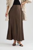 リベールサテンロングスカート