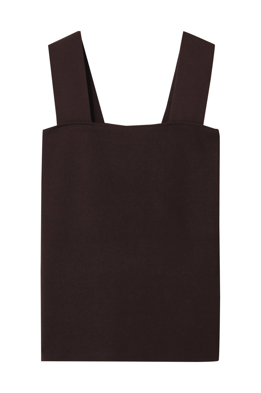 カオス/Chaosのシルクコンニットタンク(ダークブラウン/258089)