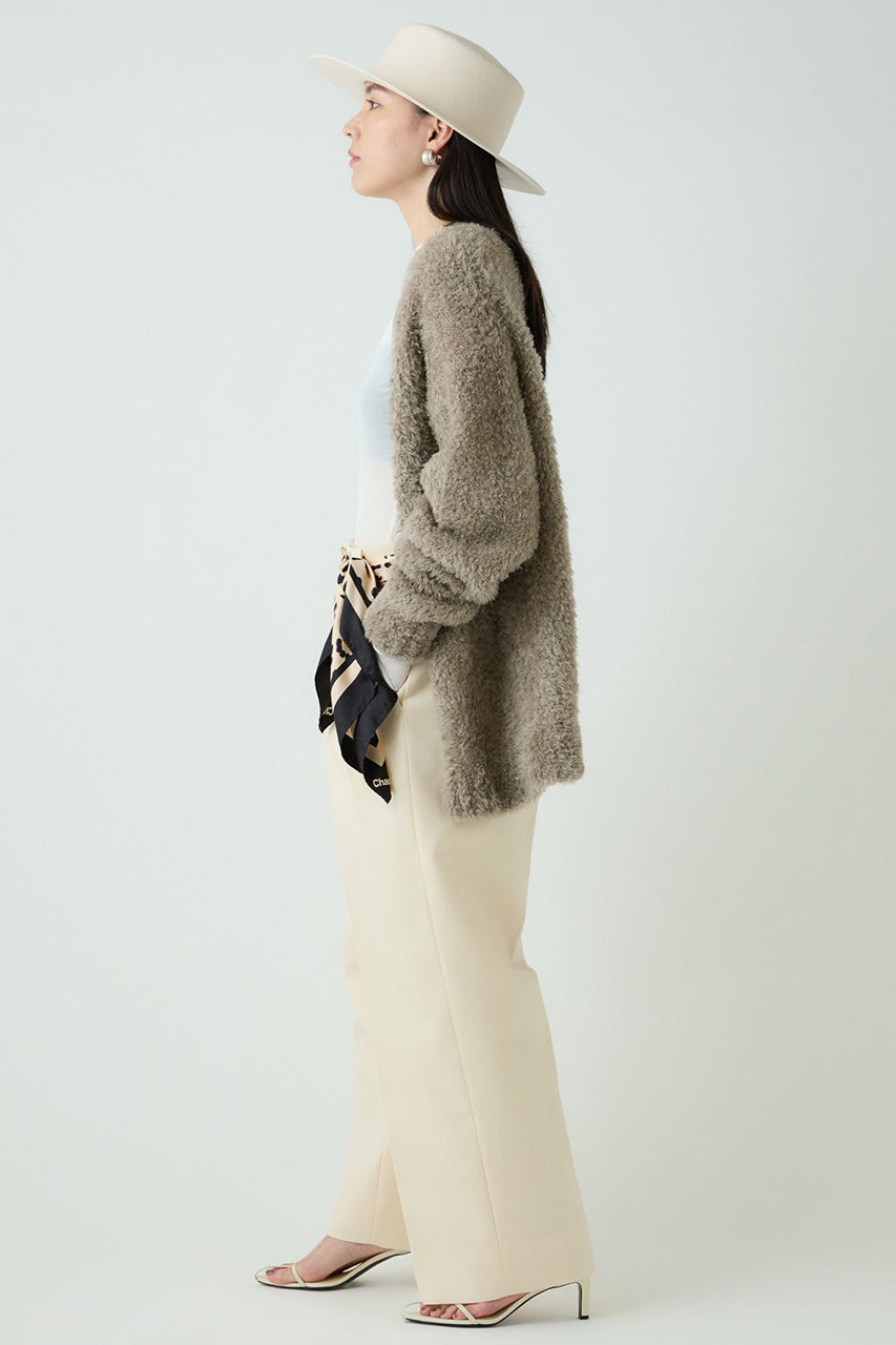 Chaos(カオス)｜ペルシアモールカーディガン/モカベージュ の通販