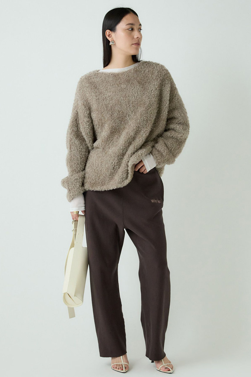 Chaos(カオス)｜ペルシアモールニットプルオーバー/モカベージュ