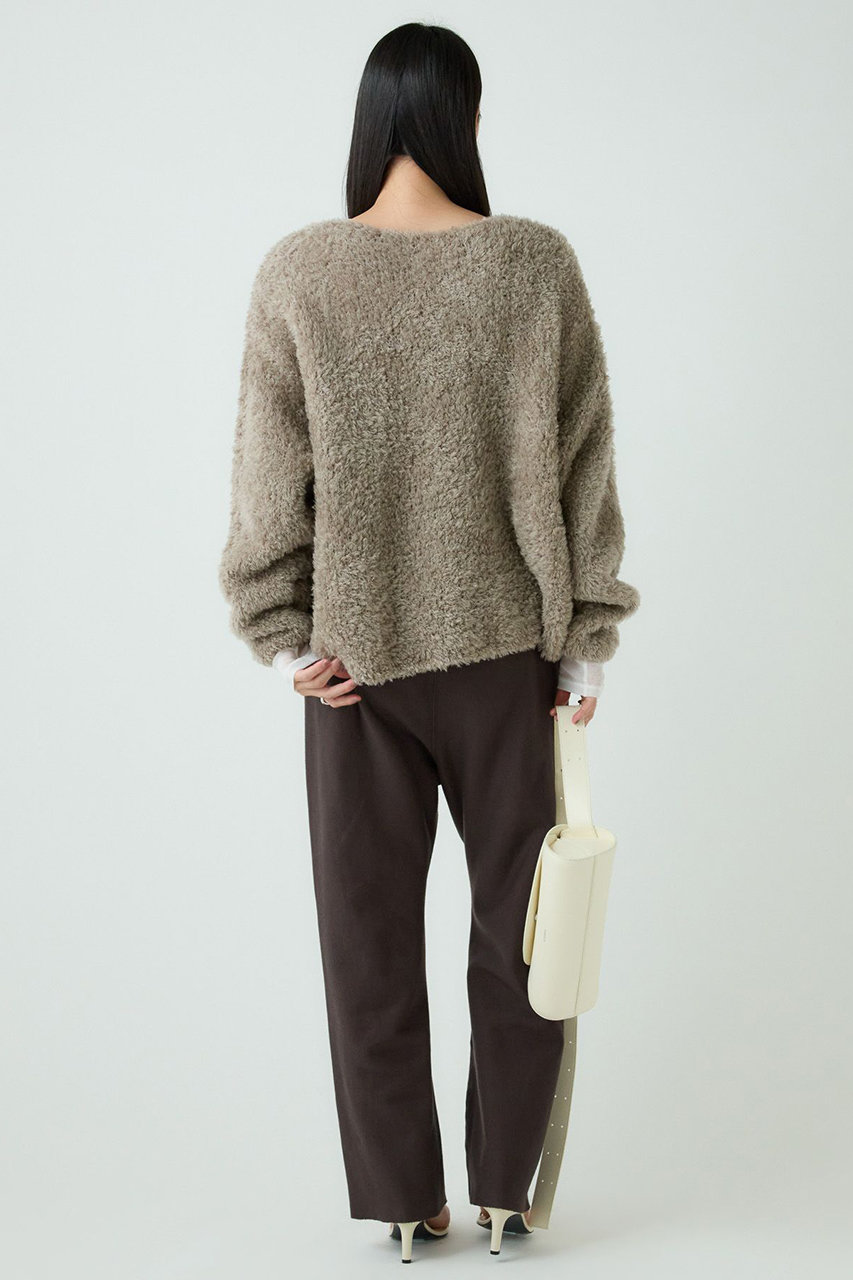 Chaos(カオス)｜ペルシアモールニットプルオーバー/モカベージュ の