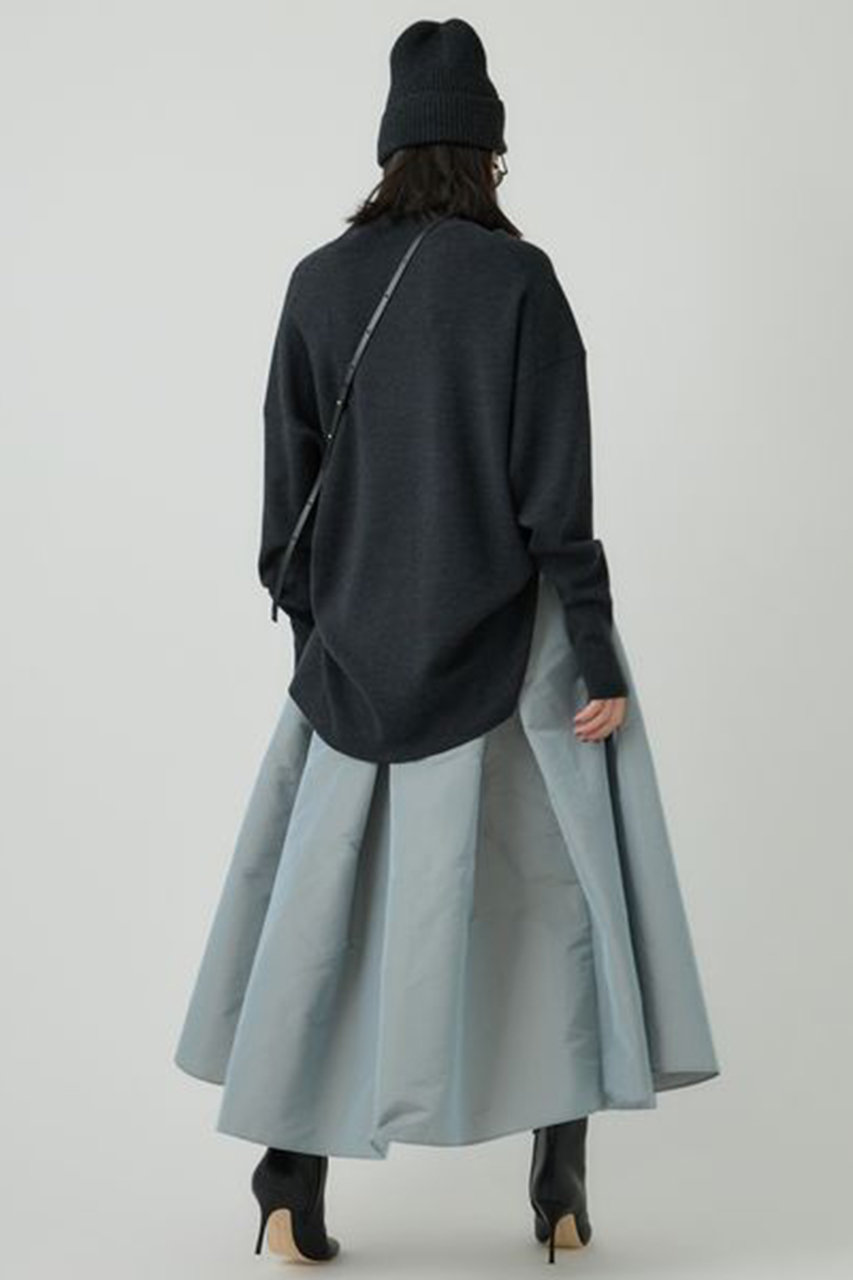 Chaos(カオス)｜シエラウールタートルネックニット/チャコール の通販