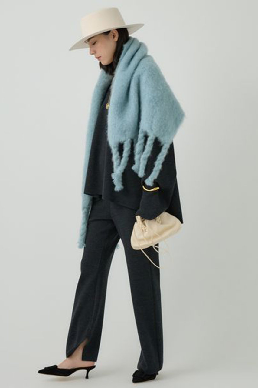 Chaos(カオス)｜シエラウールニットパンツ/チャコール の通販