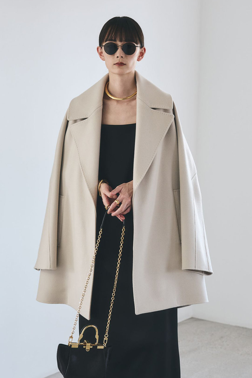Chaos スーペリアボースショートコート (シロクマ, F) カオス ELLE SHOP Chaos スーペリアボースショートコート (シロクマ, F) カオス ELLE SHOP