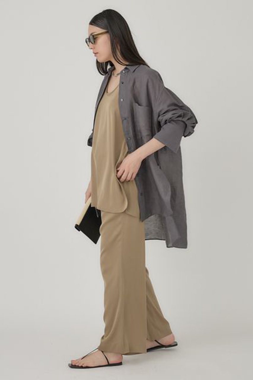 Chaos(カオス)｜バンバンブラウス/チャコール の通販｜ELLESHOP