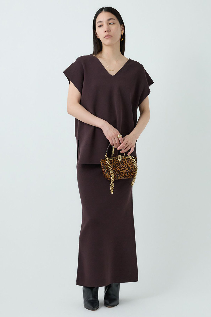 Chaos シルクコンティールスカート (ガナッシュブラウン, 36) カオス ELLE SHOP Chaos シルクコンティールスカート (ガナッシュブラウン, 36) カオス ELLE SHOP