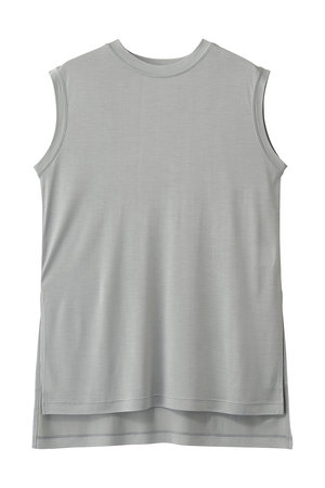 カオス/ChaosのシルクフレーズノースリーブTシャツ