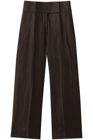 カオス/Chaosのリネンヘリンボンストレートパンツ