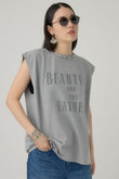 【REMI RELIEF】別注マルドウノースリーブプリントTシャツ